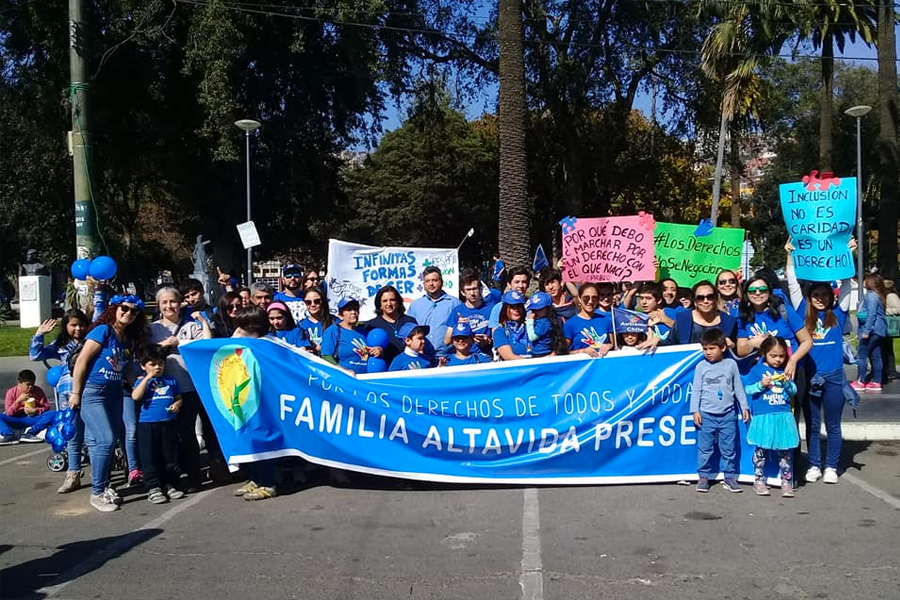 Marcha de Concienciación Autismo en Valparaíso