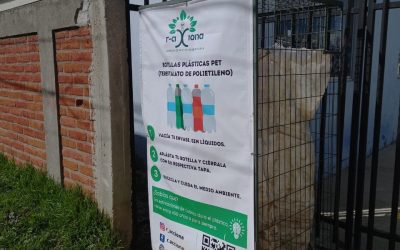 Jaula de Reciclaje para Botellas Plásticas